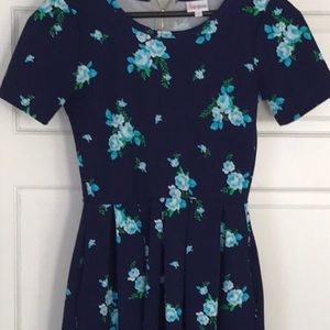 ISO LLR blue floral Amelia